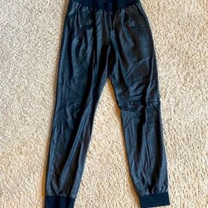BCBG Leather Joggers